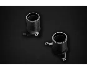 Capristo Exhaust Carbon Fiber Exhaust Tips Black Lamborghini Huracan EVO 2019+
