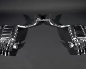 Capristo Exhaust Valved Exhaust System Remoteless w/OEM Valve Control M139 Maserati Quattroporte 2004-2012