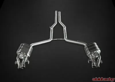 Capristo Exhaust Valved Exhaust System with Remote Mercedes-Benz E63 AMG S | T 2011-2016 - 02MB02403004