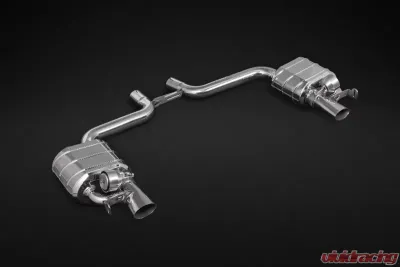 Capristo Exhaust Valved Catback System, Mid Pipes, w/CES-3 Mercedes E43 AMG 2017-2019 | Mercedes E400 2013-2019 - 02MB02403014