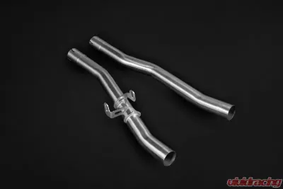 Capristo Exhaust Valved Catback System, Mid Pipes, w/CES-3 Mercedes E43 AMG 2017-2019 | Mercedes E400 2013-2019 - 02MB02403014