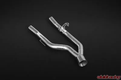 Capristo Exhaust Valved Catback System, Mid Pipes, w/CES-3 Mercedes E43 AMG 2017-2019 | Mercedes E400 2013-2019 - 02MB02403014