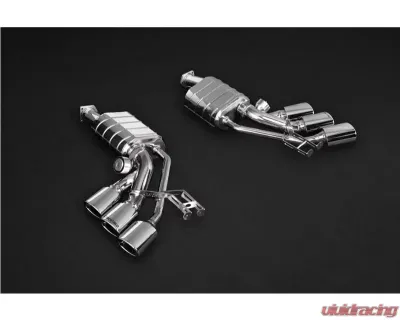 Capristo Exhaust ECE Valved Triple Mufflers CES3 Mercedes-Benz AMG G550 | G500 W463A 2009-2021 - 02MB08503035