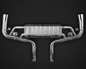 Capristo Exhaust Valved Exhaust System w/Mid-Pipes CES-3 Remote C292 Mercedes-Benz GLE63 AMG S Coupe 2016-2018
