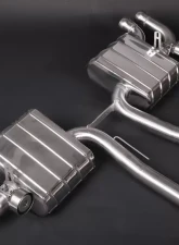 Capristo Exhaust Valved Exhaust System Mid-Pipes w/CES-3 Remote Porsche 958 Cayenne GTS 2011-2015                                     - 02PO01703003 - Image 2