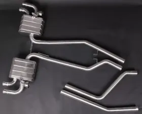 Capristo Exhaust Valved Exhaust System Mid-Pipes w/CES-3 Remote Porsche 958 Cayenne GTS 2011-2015