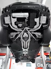 Capristo Exhaust Valved Exhaust System Mid-Pipes Carbon Fiber Tips Black Porsche Panamera 971 Turbo | S 2017-2019                                     - 02PO04703012-B - Image 7