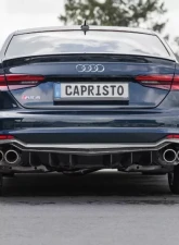 Capristo Exhaust Carbon Fiber Rear Diffusor Audi RS5 (F5) 2016-2023                                     - 03AU00510002KG - Image 5