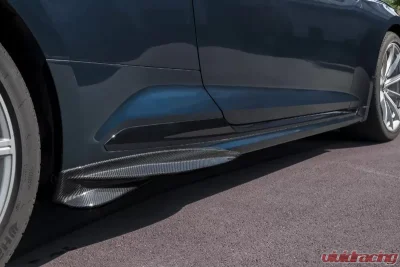 Capristo Exhaust Carbon Fiber Side Fins Audi RS5 (F5) 2016-2023 - 03AU00510003KG