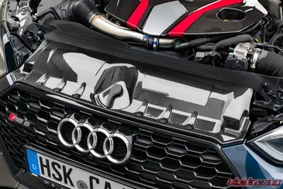 Capristo Exhaust Carbon Fiber Lock Cover Audi RS5 (F5) 2016-2023 - 03AU00510005KG