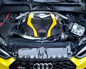 Capristo Exhaust Carbon Fiber Engine Cover & Lock Cover Assembly Audi RS5 (F5) 2016-2023