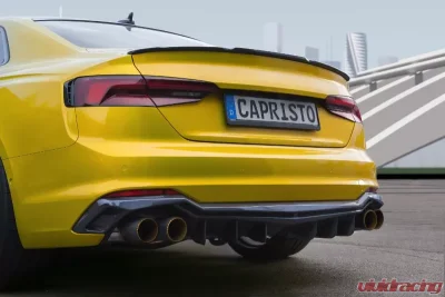 Capristo Exhaust Carbon Fiber Rear Decklid Spoiler Audi RS5 (F5) 2016-2023 - 03AU00510007KG