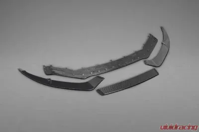 Capristo Matte Exhaust Front Spoiler Carbon Fiber Audi R8 V10 Plus 2015 | Audi R8 Gen2 V10 2016-2019 - 03AU00810008KM