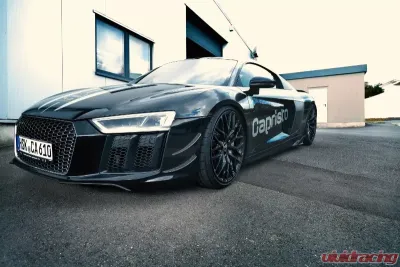 Capristo Matte Exhaust Front Spoiler Carbon Fiber Audi R8 V10 Plus 2015 | Audi R8 Gen2 V10 2016-2019 - 03AU00810008KM