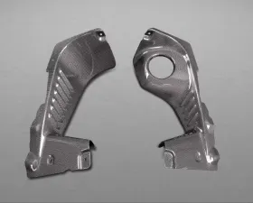 Capristo Exhaust Matte Side Engine Compartment Covers Ferrari 458 Spider 2011-2015