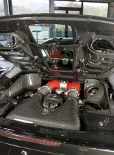 Capristo Exhaust Matte Carbon Lock Cover Ferrari 458 Spider 2011-2015                                     - 03FE00410003LM - Image 3