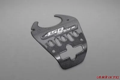 Capristo Exhaust Matte Carbon Lock Cover Ferrari 458 Spider 2011-2015 - 03FE00410003LM
