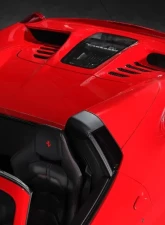 Capristo Exhaust Clear Bottom Carbon and Primed Glass Bonnet Ferrari 458 Spider 2011-2015                                     - 03FE004100062L - Image 11