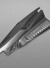 Capristo Exhaust Matte Carbon Side Engine Compartment Covers Ferrari 458 Italia | Special 2010-2015                                     - 03FE00410009LM - Image 2