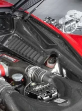 Capristo Exhaust Matte Carbon Side Engine Compartment Covers Ferrari 458 Italia | Special 2010-2015                                     - 03FE00410009LM - Image 4