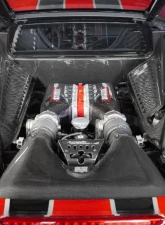 Capristo Exhaust Matte Carbon Side Engine Compartment Covers Ferrari 458 Italia | Special 2010-2015                                     - 03FE00410009LM - Image 6
