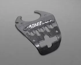 Capristo Exhaust Matte Carbon Lock Cover Ferrari 458 Speciale 2013-2015