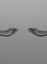 Capristo Exhaust Matte Carbon Front Wings Ferrari 458 Italia 2010-2015 | Ferrari 458 Spider 2011-2015                                     - 03FE00410011LM - Image 3