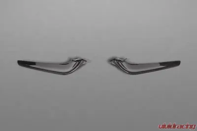 Capristo Exhaust Matte Carbon Front Wings Ferrari 458 Italia 2010-2015 | Ferrari 458 Spider 2011-2015 - 03FE00410011LM