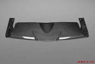 Capristo Exhaust Matte Carbon Front Spoiler Ferrari 458 Speciale 2013-2015 - 03FE00410012LM