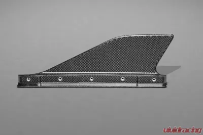 Capristo Exhaust Matte Carbon Side Fins Ferrari 458 Speciale 2013-2015 - 03FE00410013LM