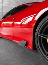 Capristo Exhaust Matte Carbon Side Fins Ferrari 458 Speciale 2013-2015                                     - 03FE00410013LM - Image 6