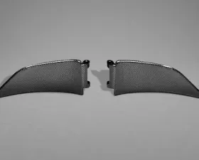 Capristo Exhaust Matte Air Intake Flaps Ferrari 458 Speciale 2013-2015