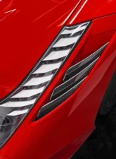 Capristo Exhaust Matte Air Outlet Ribs Ferrari 458 Speciale 2013-2015                                     - 03FE00410015LM - Image 2