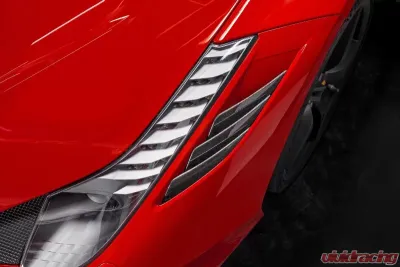 Capristo Exhaust Matte Air Outlet Ribs Ferrari 458 Speciale 2013-2015 - 03FE00410015LM