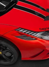 Capristo Exhaust Matte Air Outlet Ribs Ferrari 458 Speciale 2013-2015                                     - 03FE00410015LM - Image 3