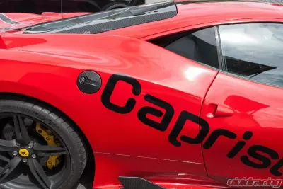Capristo Exhaust Matte Carbon Gas Cap Ferrari 458 2010-2015 - 03FE00410016LM