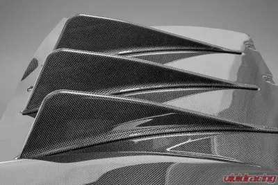 Capristo Exhaust Matte Rear Diffuser Ferrari 458 Italia 2010-2015 | Ferrari 458 Spider 2011-2015 - 03FE00410021LM