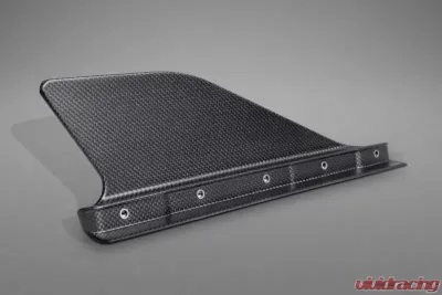 Capristo Exhaust Matte Carbon Side Fins w/adapters Ferrari 488 GTB | GTS 2015-2020 - 03FE08710002LM