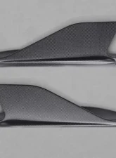 Capristo Exhaust Matte Carbon Side Fins w/adapters Ferrari 488 GTB | GTS 2015-2020                                     - 03FE08710002LM - Image 5