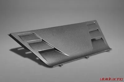 Capristo Exhaust Matte Carbon Rear Engine Air Guide Ferrari 488 GTB 2015-2020 - 03FE08710004LM