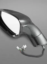 Capristo Exhaust Matte Carbon Mirrors Ferrari 488 GTB | GTS 2015-2020                                     - 03FE08710009LM - Image 2