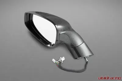 Capristo Exhaust Matte Carbon Mirrors Ferrari 488 GTB | GTS 2015-2020 - 03FE08710009LM