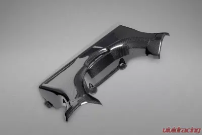 Ferrari Carbon Fiber Airbox and Lock Cover Set for 488 GTB/GTS 2015-2020, Matte Finish - 03FE08710020LM