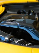 Ferrari Carbon Fiber Airbox and Lock Cover Set for 488 GTB/GTS 2015-2020, Matte Finish                                     - 03FE08710020LM - Image 9