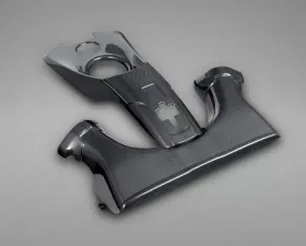 Capristo Exhaust Matte Carbon Airbox and Lock Cover Ferrari 488 GTB | GTS 2015-2020