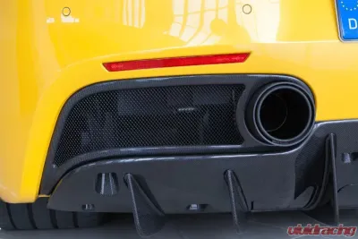 Capristo Exhaust Matte End Pipe Shells Ferrari 488 GTB | GTS 2015-2020 - 03FE08710028LM