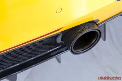 Capristo Exhaust Matte End Pipe Shells Ferrari 488 GTB | GTS 2015-2020 - 03FE08710028LM