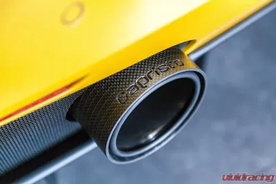 Capristo Exhaust Matte End Pipe Shells Ferrari 488 GTB | GTS 2015-2020 - 03FE08710028LM