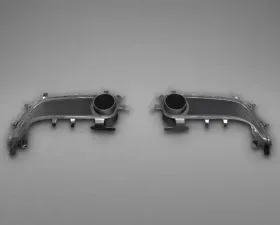 Capristo Exhaust Matte End Pipe Shells Ferrari 488 GTB | GTS 2015-2020