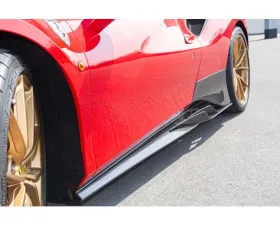 Capristo Exhaust Side Skirts Ferrari 488 Pista | GTB | GTS 2019-2021